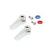 T&S Brass B-9K Lever Handle Repair Kit, 6-Piece, Metal, Chrome