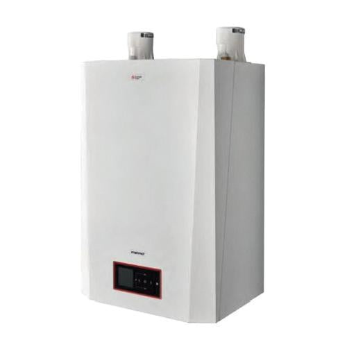 95% 199,000 BTU - 8:1 TDR + 5.3 GPM @ 70°F Rise - High Efficiency Fire Tube Combi Condensing Boiler - Wall Mount • Direct Vent | Instinct Combi 199 - Discontinued Item Warranty No Longer Available