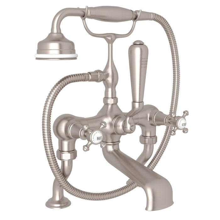 Perrin & Rowe U.3001 Georgian Era Exposed Deck Mount Tub Filler