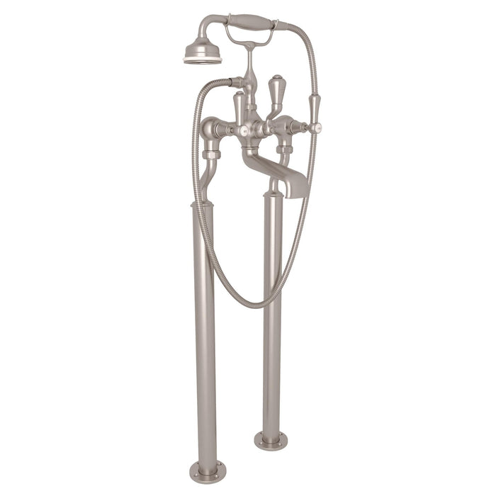 Perrin & Rowe U.3012 Georgian Era Floor Mount Tub Filler