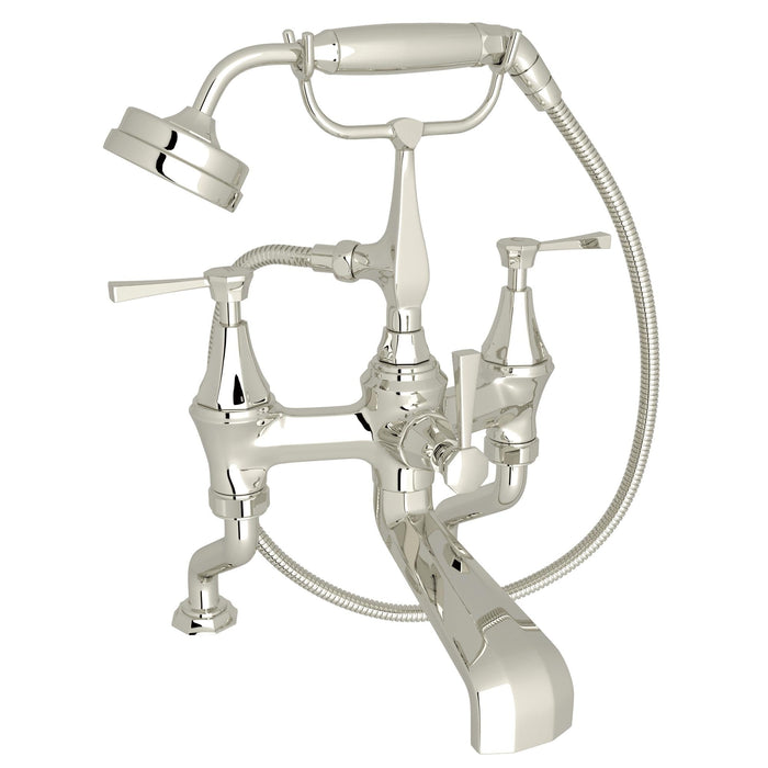 Perrin & Rowe U.3100 Deco Exposed Deck Mount Tub Filler
