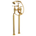 Perrin & Rowe U.3120 Deco Floor Mount Tub Filler