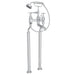 Perrin & Rowe U.3121 Deco Floor Mount Tub Filler