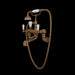 Perrin & Rowe U.3510 Edwardian Exposed Wall Mount Tub Filler