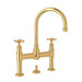 Perrin & Rowe U.3709 Georgian Era Bridge Lavatory Faucet