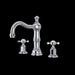 Perrin & Rowe U.3721 Edwardian Widespread Lavatory Faucet With Column Spout