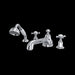 Perrin & Rowe U.3738 Edwardian 4-Hole Deck Mount Tub Filler with Low Spout