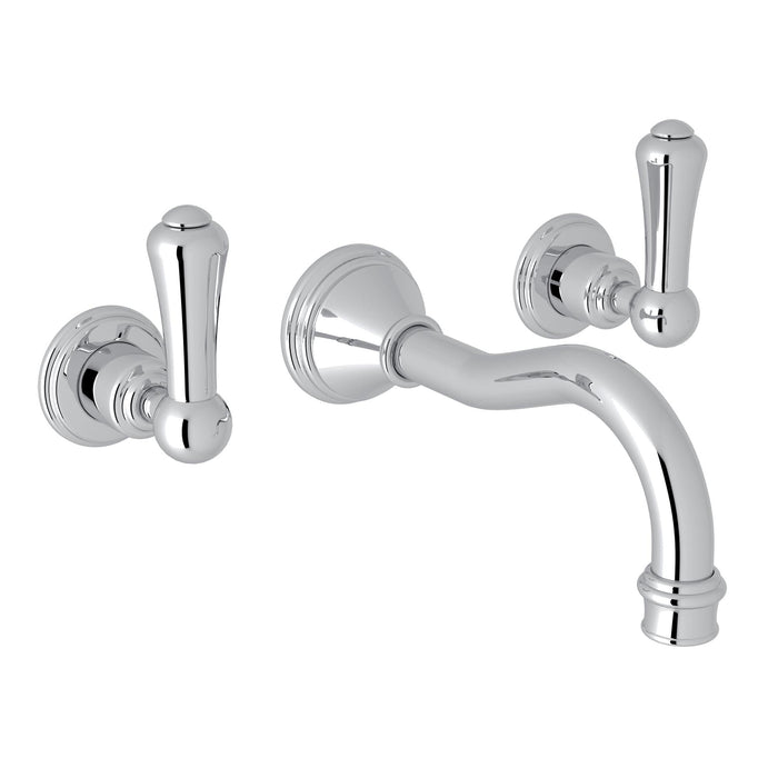 Perrin & Rowe U.3793 Georgian Era Wall Mount Lavatory Faucet
