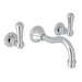 Perrin & Rowe U.3793 Georgian Era Wall Mount Lavatory Faucet