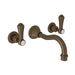 Perrin & Rowe U.3793 Georgian Era Wall Mount Lavatory Faucet