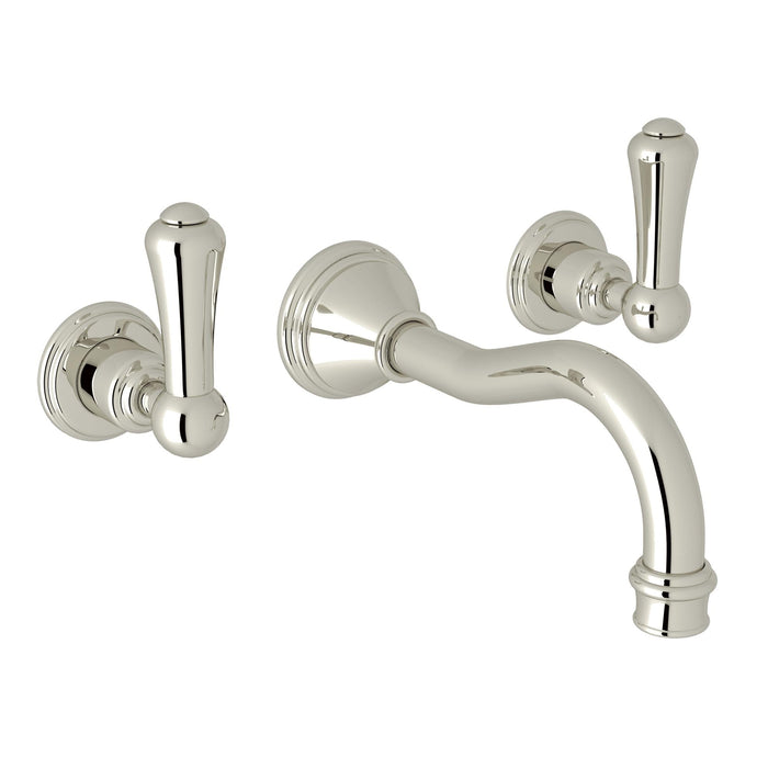 Perrin & Rowe U.3793 Georgian Era Wall Mount Lavatory Faucet