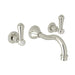 Perrin & Rowe U.3793 Georgian Era Wall Mount Lavatory Faucet