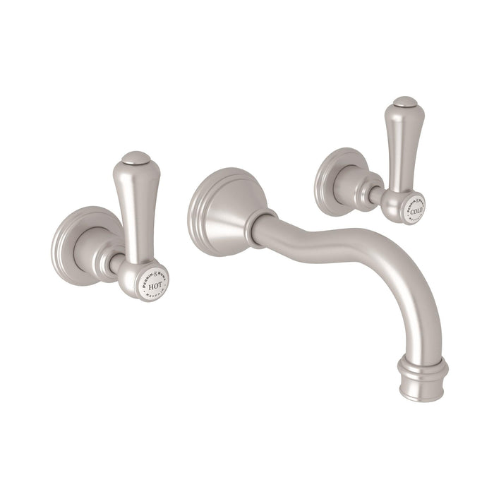 Perrin & Rowe U.3793 Georgian Era Wall Mount Lavatory Faucet