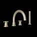 Perrin & Rowe U.3976 Holborn 4-Hole Deck Mount Tub Filler with C-Spout
