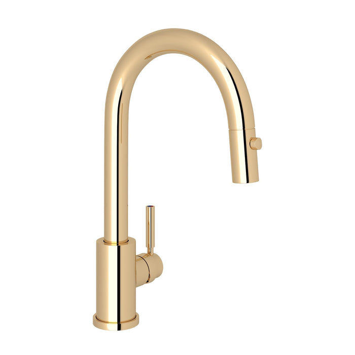 Perrin & Rowe U.4043 Holborn Pull-Down Bar/Food Prep Kitchen Faucet