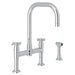 Perrin & Rowe U.4278 Holborn Bridge Kitchen Faucet with U-Spout and Side Spray