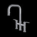 Perrin & Rowe U.4551 Armstrong Pull-Down Bridge Kitchen Faucet with U-Spout