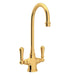 Perrin & Rowe U.4711 Georgian Era Two Handle Bar/Food Prep Kitchen Faucet