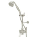 Perrin & Rowe U.5373N Riser Diverter, Handshower, Handshower Holder, Hose and 8" Thermostatic Outlet