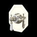 Perrin & Rowe U.5585 Edwardian 3/4" Octagonal Thermostatic Trim Without Volume Control