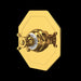 Perrin & Rowe U.5586 Edwardian 3/4" Octagonal Thermostatic Trim Without Volume Control