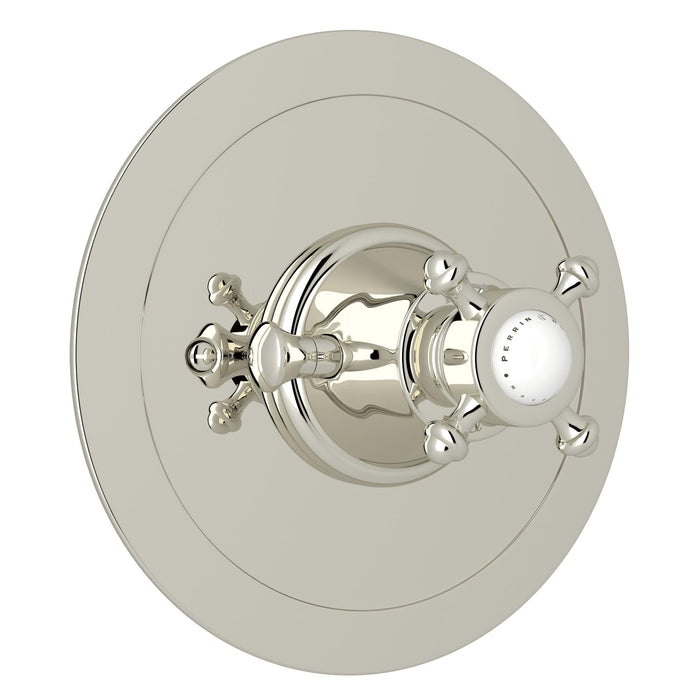 Perrin & Rowe U.5786 Georgian Era 3/4" Round Thermostatic Trim Without Volume Control