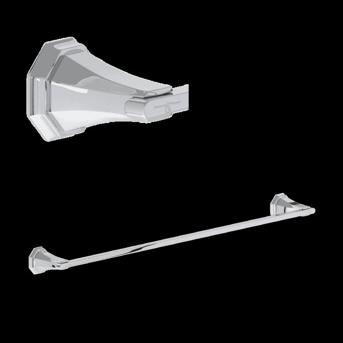 Perrin & Rowe U.6142 Deco 30" Towel Bar