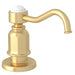 Perrin & Rowe U.6792 Georgian Era Bridge Kitchen Faucet Wall Unions