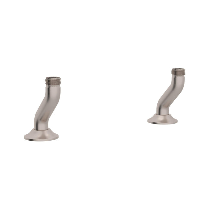 Perrin & Rowe U.6793 Georgian Era Bridge Kitchen Faucet Deck Unions