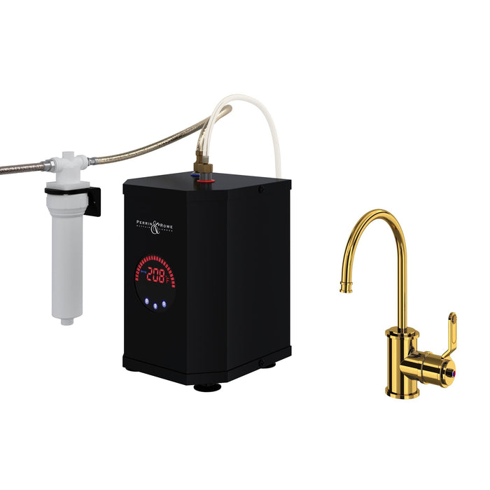 Perrin & Rowe U.KIT1833 Armstrong Hot Water and Kitchen Filter Faucet Kit