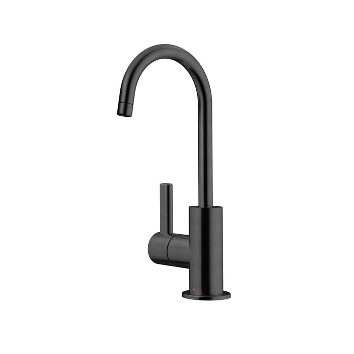 Franke Universal Single Handle Hot Water Filtration Faucet - Industrial Black