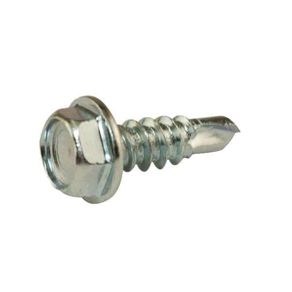 DiversiTech 6953CX #10 x 1/2" Self-Drilling Screw w/ Hex Washer Head (Pack of 100)