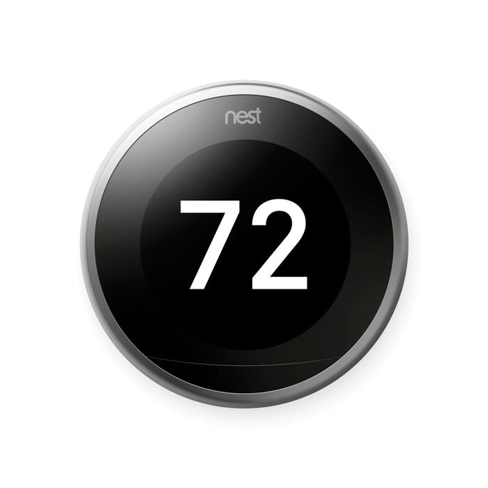 Google T3008US Learning Thermostat, Programmable Programmability, 3 Heat/2 Cool