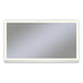 Uplift Tech 48" x 27" x 6" lighted cabinet with perimeter light pattern in 2700K color temperature (warm white), dimmable, anodized aluminum handle (upgrade available), electric, night light and defogger