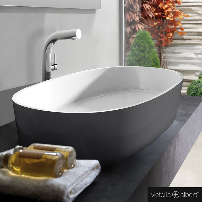 Victoria+Albert IOS-54 ios 54 Oval Vessel Lavatory Sink