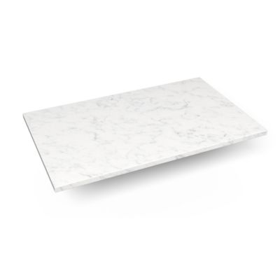 Robern Engineered Stone Top Quartz Stone Vanity Top, 31" x 3/4" x 19", Dry Top
