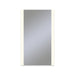 Vitality 24" x 40" x 1-3/4" rectangle lighted mirror with edge lit light pattern, 2700 kelvin temperature (warm light), dimmable and defogger