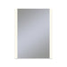 Vitality 30" x 40" x 1-3/4" rectangle lighted mirror with edge lit light pattern, 2700 kelvin temperature (warm light), dimmable and defogger