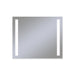 Vitality 36" x 30" x 1-3/4" rectangle lighted mirror with column light pattern, 4000 kelvin temperature (cool light), dimmable and defogger