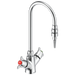 Delta W6760-9 Commercial Two Handle Deck Mount Single Shank Laboratory Mixing Faucet