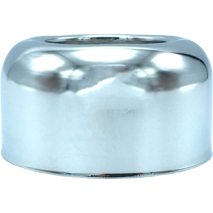 Wal-rich Corporation E05150 Shallow Box Escutcheon, IPS Connection, Fits Pipe Size: 1-1/2 in, Steel, Chrome, 3 in Dia