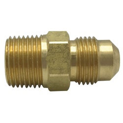 Wal-rich Corporation 2003020 3/8"OD Brass Flare x 1/2" MPT Adapter (Less Nut)