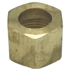 Wal-rich Corporation 2015006 3/8"OD Brass Compression Nut