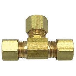 Wal-rich Corporation 4016004 3/8"OD Brass Compression Tee