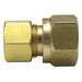 Wal-rich Corporation 4018020 5/8"OD Brass Compression x 1/2" FPT Adapter