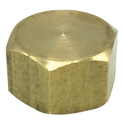 Wal-rich Corporation 4021990 1/4"OD Brass Compression Cap