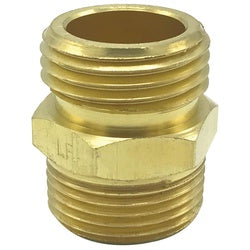 Wal-rich Corporation 4610004 3/4" Brass MHT x 1/2" MPT Hose Adapter