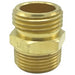 Wal-rich Corporation 4610004 3/4" Brass MHT x 1/2" MPT Hose Adapter