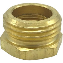 Wal-rich Corporation 4610014 3/4" Brass MHT x 1/2" FPT Hose Adapter