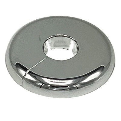 Wal-rich Corporation 1731602 1/2" CTS Plastic Floor and Ceiling Plate &bull; Chrome